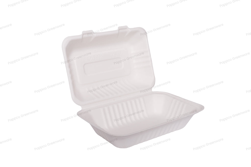 1000ml Rectangular Clamshell Container