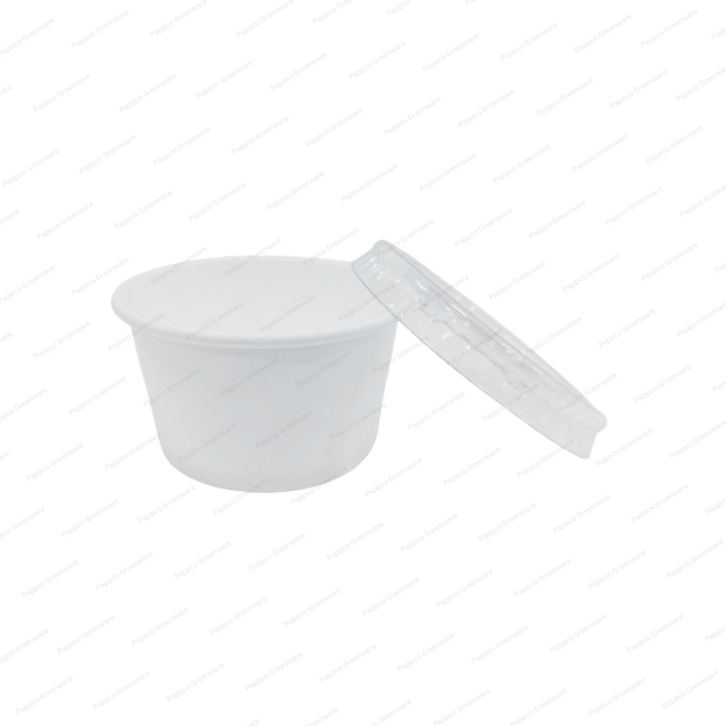 55ml Paper Sauce Cup With PET Lid