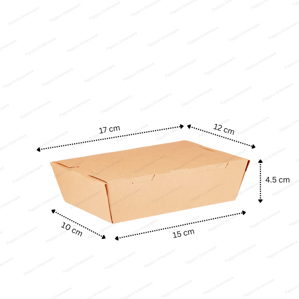 750ml Kraft Paper Food Box