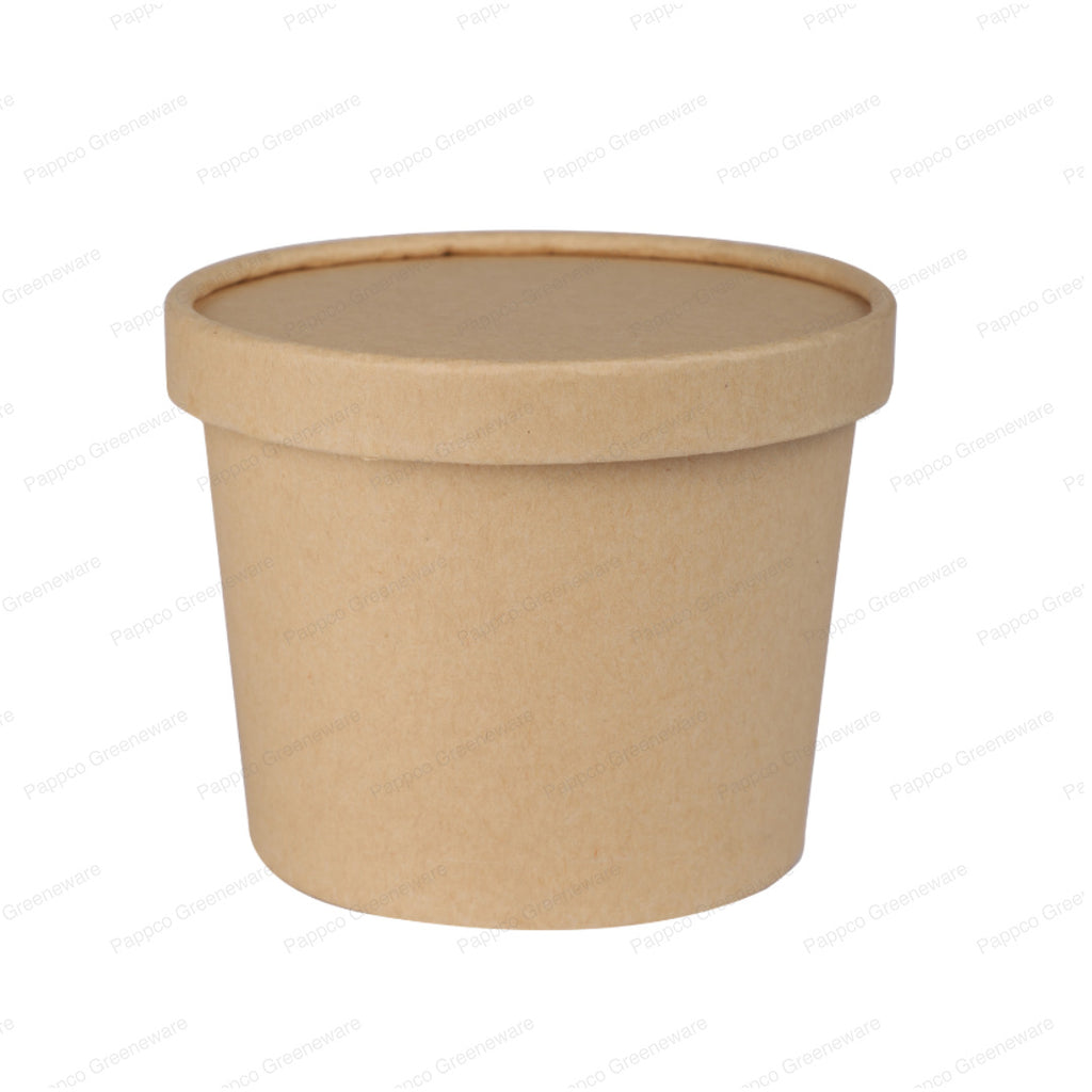 1000ml Kraft Paper Tub Container with Lid