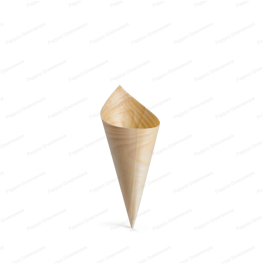 Wooden Cone - 12cm