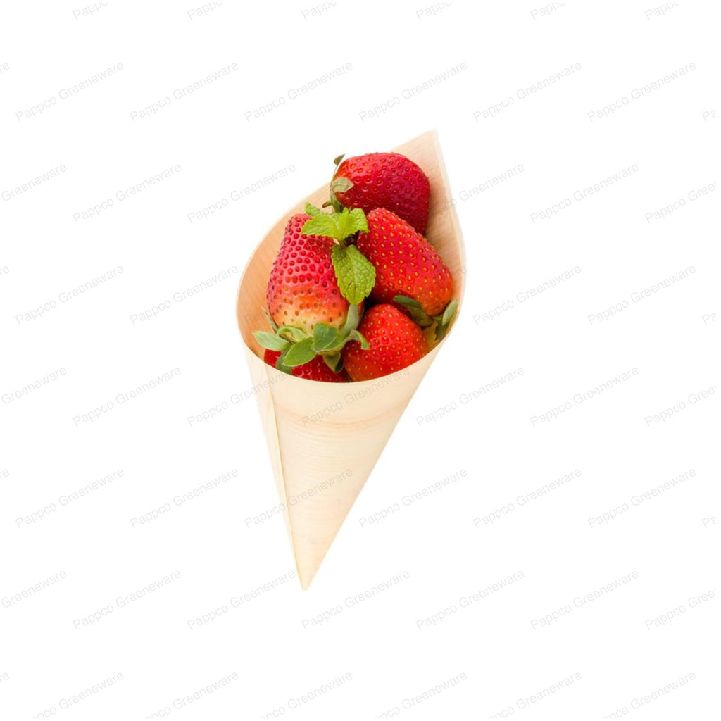 Wooden Cone - 12cm