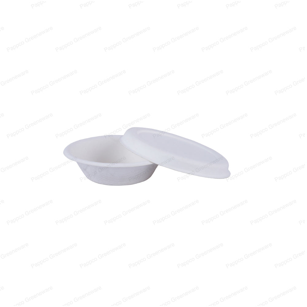 35ml Bagasse Sauce Cup With Lid
