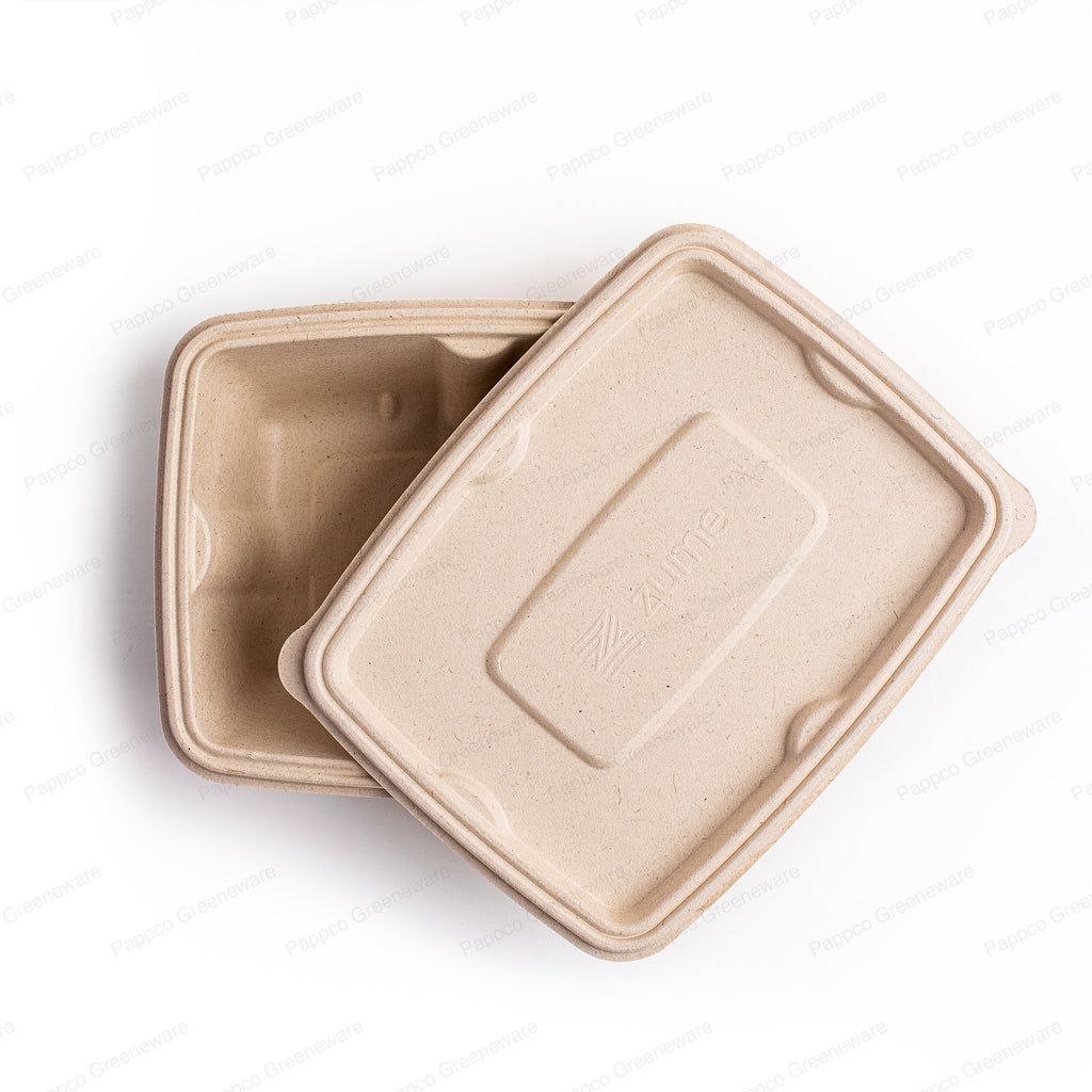 Anti-Leak Rectangular Container With Lid - 1000ml