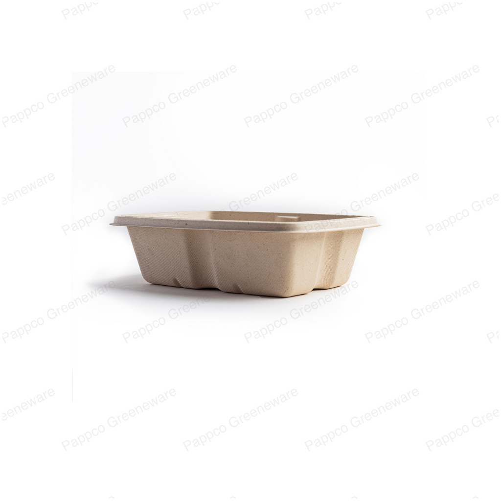 Anti-Leak Rectangular Container With Lid - 500ml