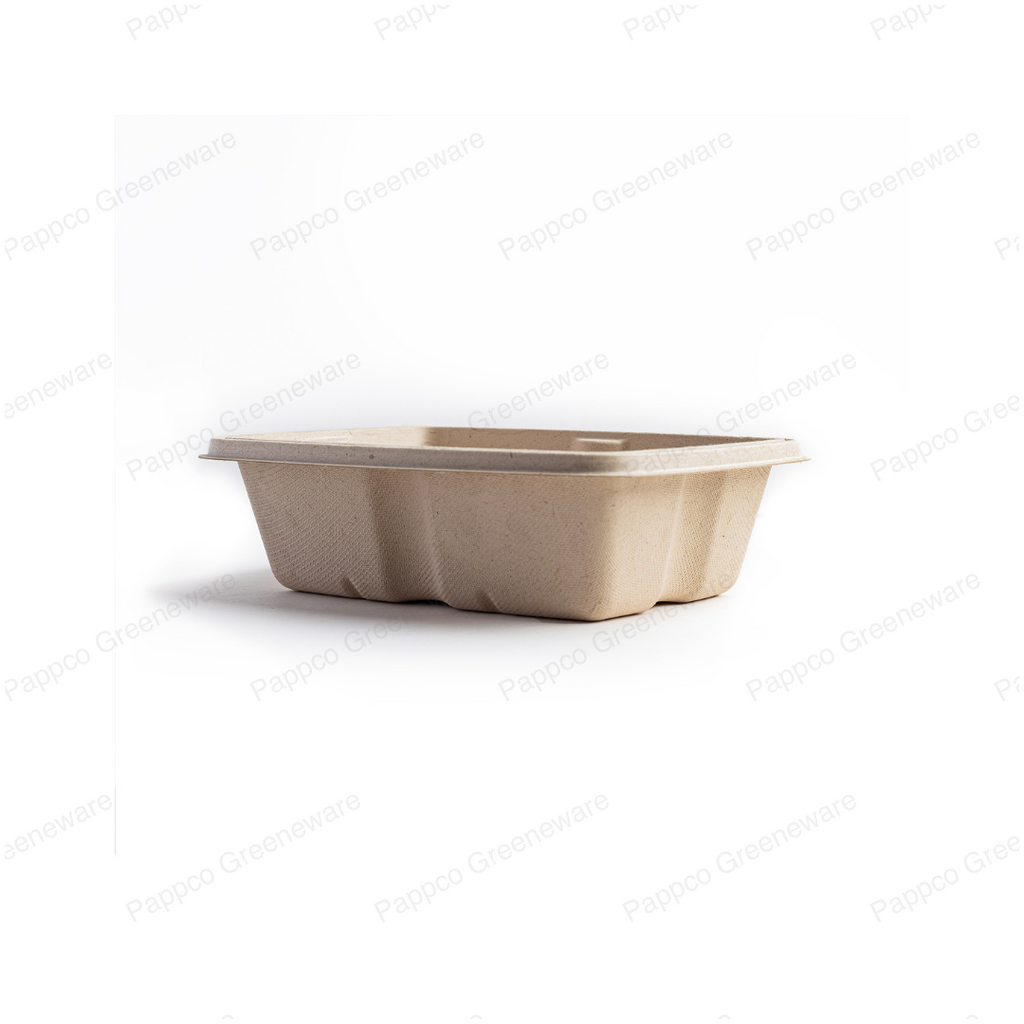 Anti-Leak Rectangular Container With Lid - 650ml